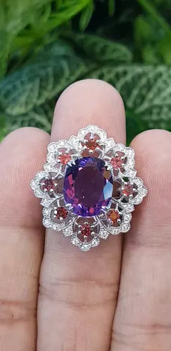 พลอย อเมทิส Amethyst