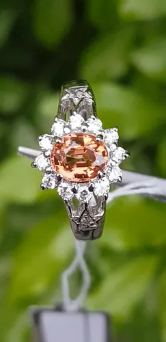 บุษราคัม ซองเจีย Songea Yellow Sapphire