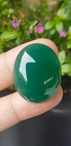 พลอย โมรา (Natural Chalcedony)