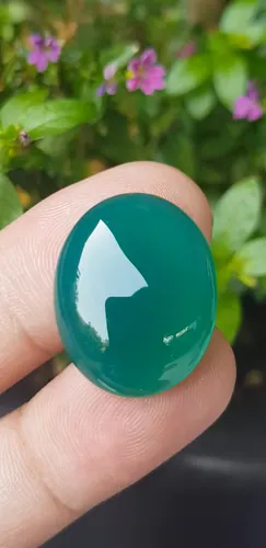 พลอย โมรา (Natural Chalcedony)