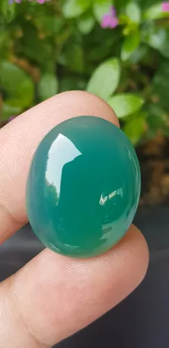 พลอย โมรา (Natural Chalcedony)
