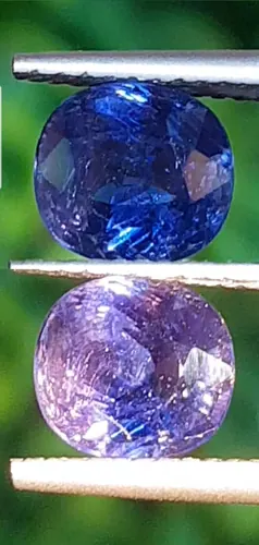 พลอย คัลเลอร์เชนจ์ แซฟไฟร์ Color Change sapphire