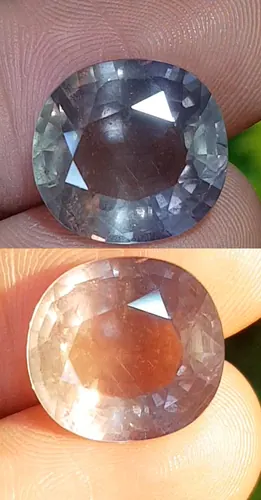 พลอย คัลเลอร์เชนจ์ แซฟไฟร์ Color Change sapphire