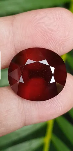 พลอย เฮสโซไนท์ การ์เน็ต Hessonite Garnet
