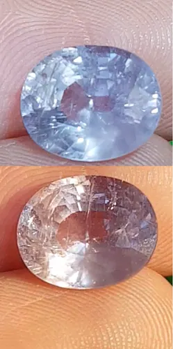 พลอย คัลเลอร์เชนจ์ แซฟไฟร์ Color Change sapphire