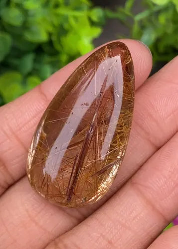 ไหมทอง ควอตซ์ Golden Rutilated Quartz