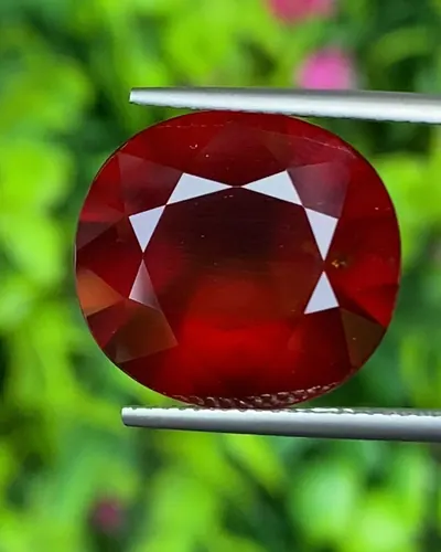 พลอย เฮสโซไนท์ การ์เน็ต Hessonite Garnet