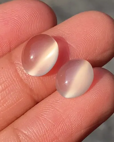 พลอย มูนสโตนแท้ Natural Moonstone