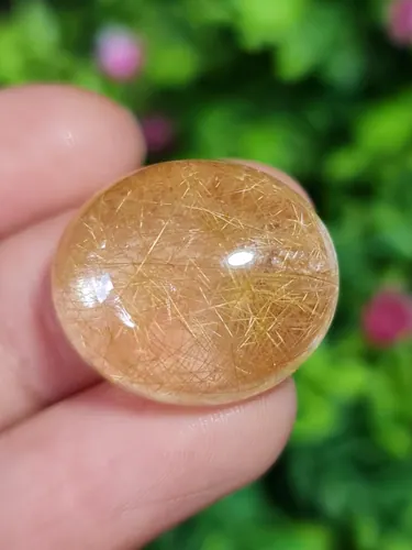 ไหมทอง ควอตซ์ Golden Rutilated Quartz