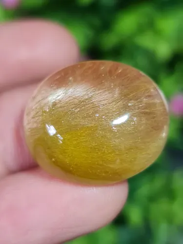 ไหมทอง ควอตซ์ Golden Rutilated Quartz