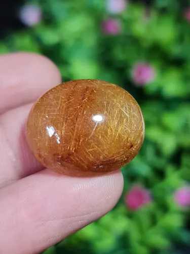 ไหมทอง ควอตซ์ Golden Rutilated Quartz