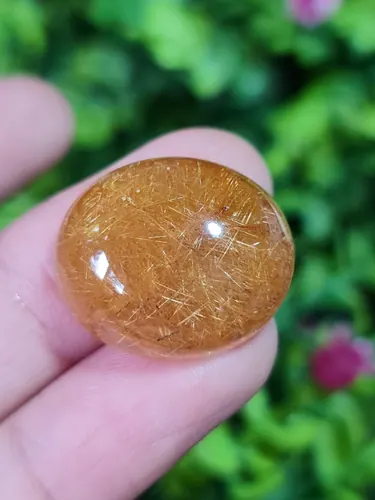 ไหมทอง ควอตซ์ Golden Rutilated Quartz