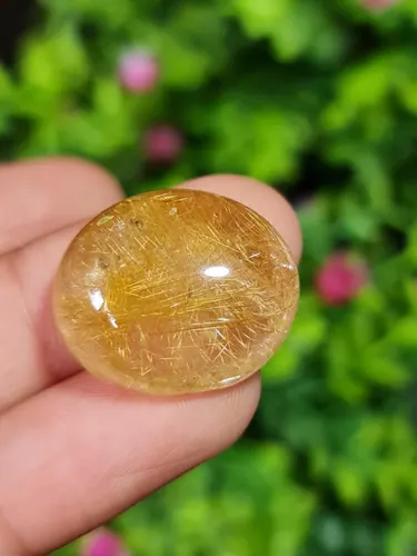 ไหมทอง ควอตซ์ Golden Rutilated Quartz