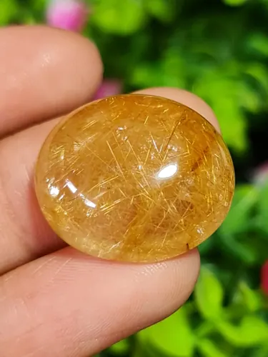 ไหมทอง ควอตซ์ Golden Rutilated Quartz
