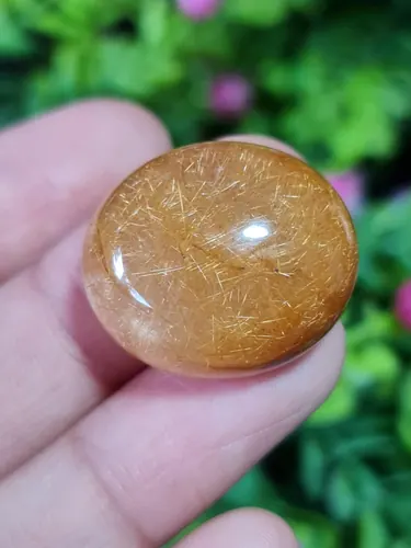 ไหมทอง ควอตซ์ Golden Rutilated Quartz