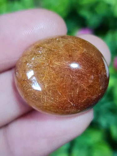 ไหมทอง ควอตซ์ Golden Rutilated Quartz
