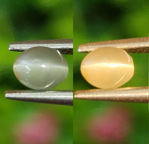 ตาแมว อเล็กซานไดร์ Cat eye Alexandrite