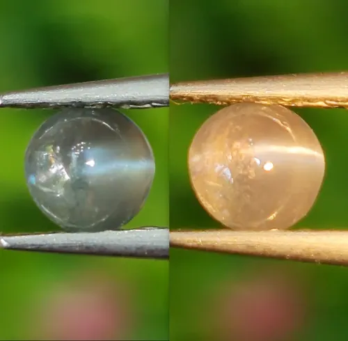 ตาแมว อเล็กซานไดร์ Cat eye Alexandrite