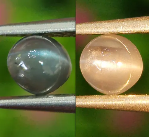 ตาแมว อเล็กซานไดร์ Cat eye Alexandrite