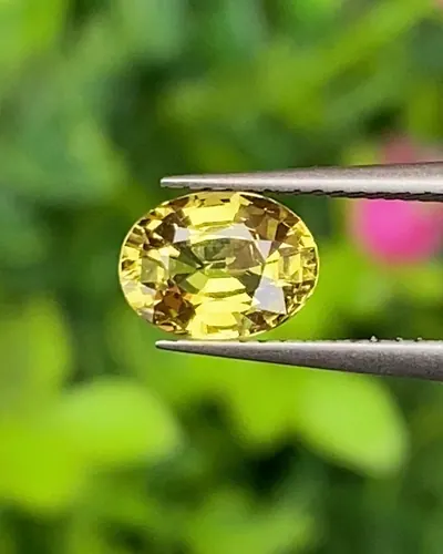 บุษราคัม Yellow Sapphire