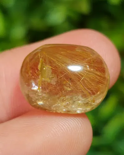 ไหมทอง ควอตซ์ Golden Rutilated Quartz