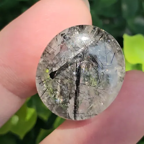 ไหมดำ ควอตซ์ Black Rutilated Quartz