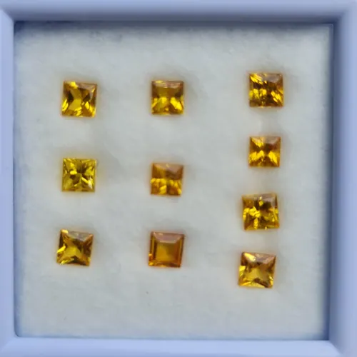 บุษราคัม Yellow Sapphire