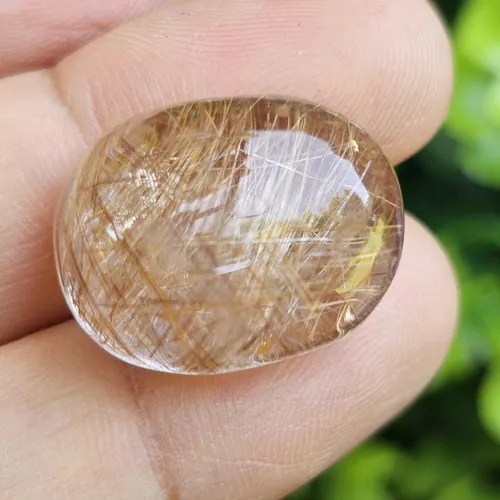 ไหมทอง ควอตซ์ Golden Rutilated Quartz