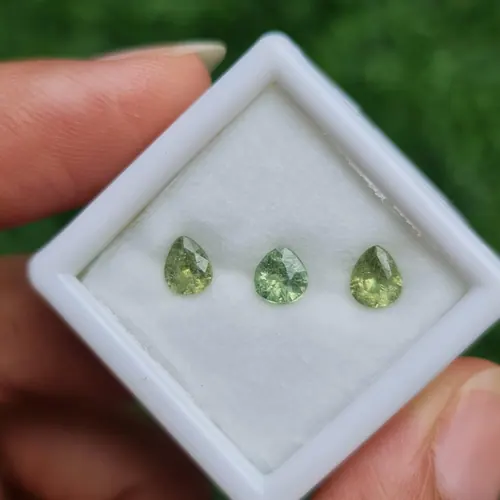 ดีแมนทรอยด์ การ์เน็ต Demantoid Garnet