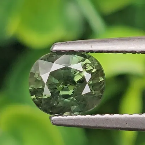 พลอย เขียวส่อง Green sapphire