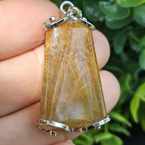 ไหมทอง ควอตซ์ Golden Rutilated Quartz