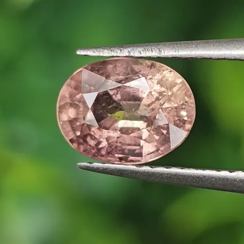 พลอย ชมพู ส้ม Pink Orange Sapphire